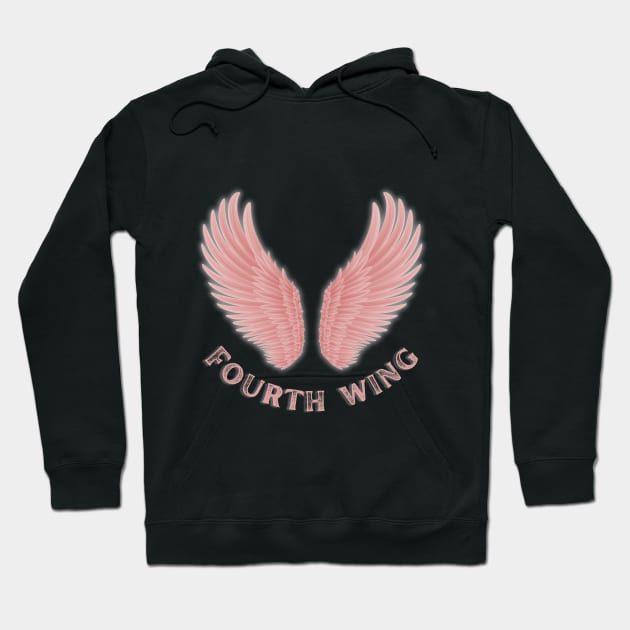 Fourth Wing Hoodie by Tee-ss